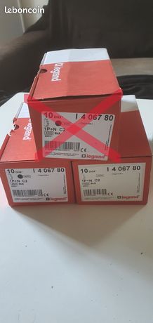Disjoncteur Legrand DNX³ 2A Auto Réf 406780