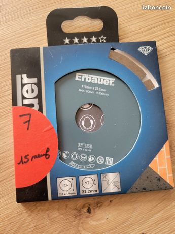 Disque diamant neuf
