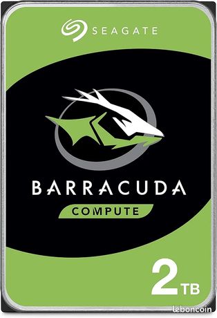 Disque dur interne Seagate 2 To 35" Neuf
