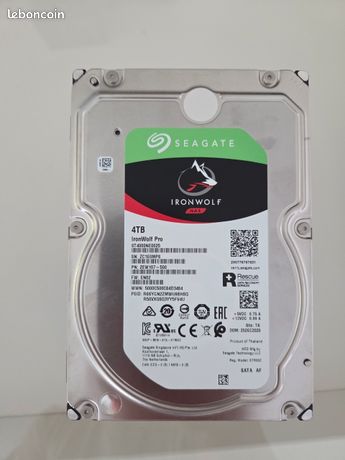 Disque Dur Seagate IronWolf Pro 4To ST4000NE00255