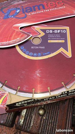 Disque sciage béton