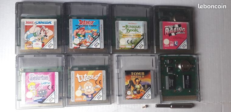 Divers JEUX ORIGINAUX NINTENDO GAME BOY Color / Suivi 2/4 Jours 3.31E valable pour 4 Cartouches seules Color ou Game Boy