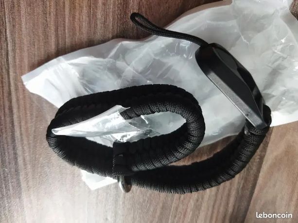 Dragonne une main tressé noir neuf