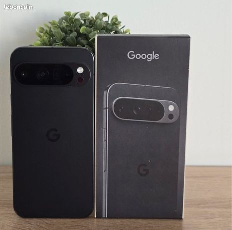 Échange google pixel 9 pro xl noir 256 go état nickel