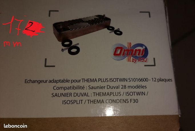 Echangeur sanitaire