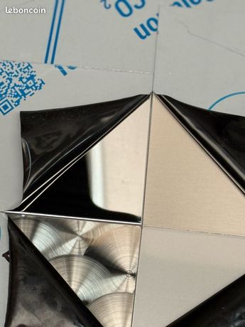 Échantillon tôle inox plaque