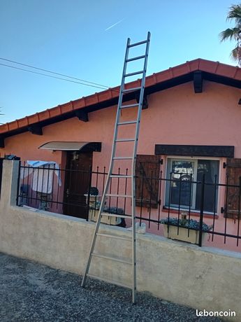 échelle en allu tres grand 4m