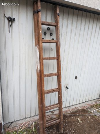 Échelle en bois