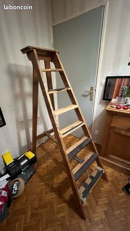 échelle en bois