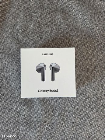 Ecouteurs Samsung Galaxy Buds 3 Neufs avec réduction active de bruit