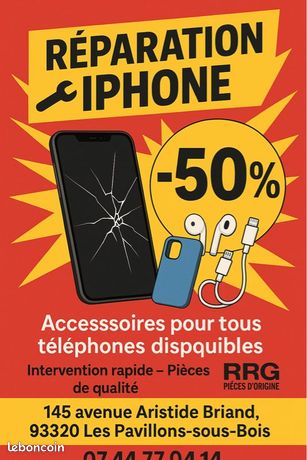 Écrans pour iPhone modèles récents disponibles