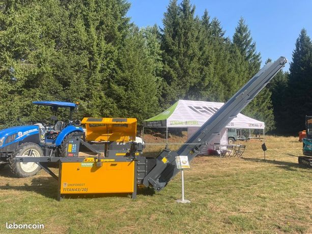 Combiné à bois de chauffage 43/20 UNIFOREST AVEC JOYSTICK ou SANS