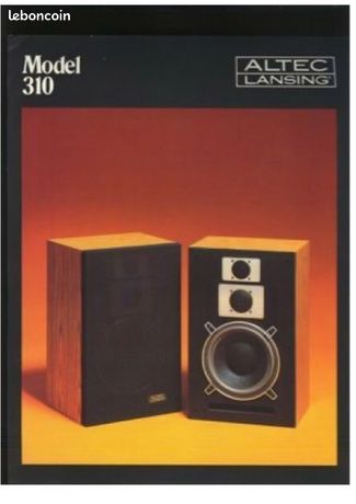 Enceinte Vintage Altec Lansing