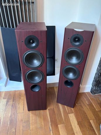 Enceintes colonne Cabasse Jersey MT360 couleur Cerisier Pourpre (la paire)
