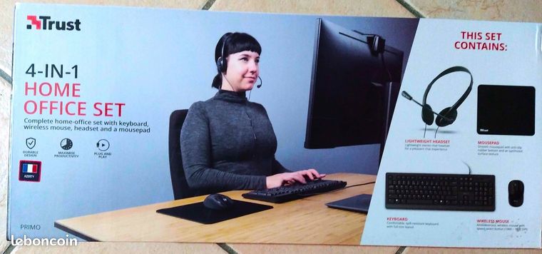 Ensemble clavier 4 en 1 Trust