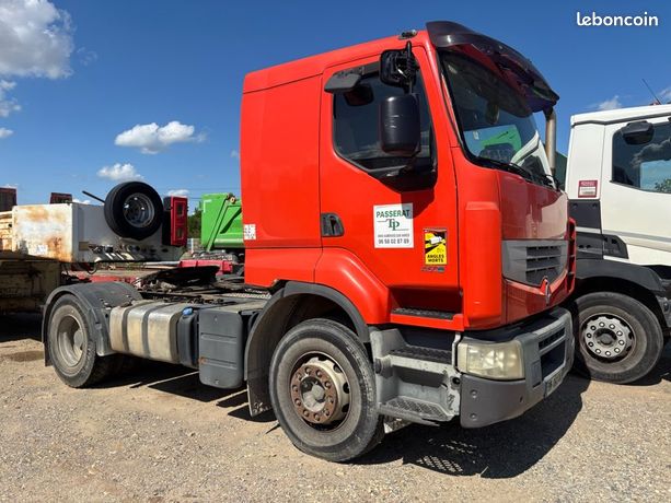 Ensemble semi tracteur porte engin benne tp