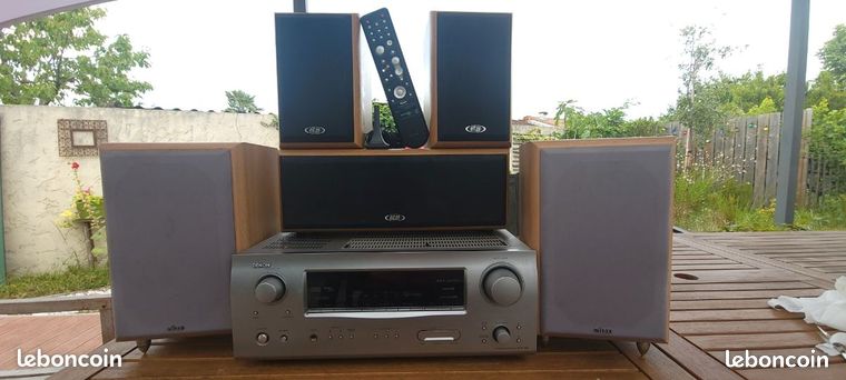 Ensemble ampli home cinema 7.1 denon avr-1508 / kit enceintes eltax 5.0