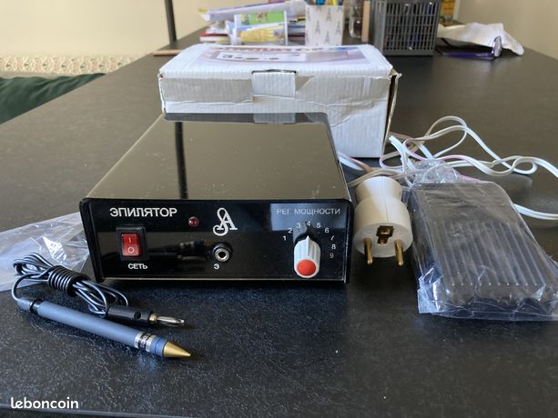 Epilateur électrique par électrolyse