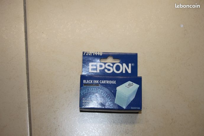 EPSON STYLUS 800-1520 ENCRE noir n° SO20108 LOT DE DEUX