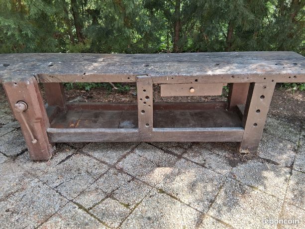 Etabli en bois