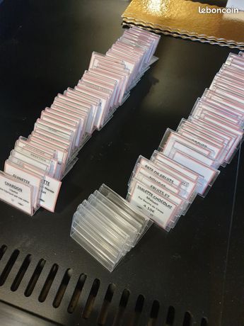 étiquette plexi