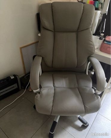 Fauteuil de bureau gris