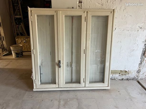 Fenêtre bois 3 vantaux