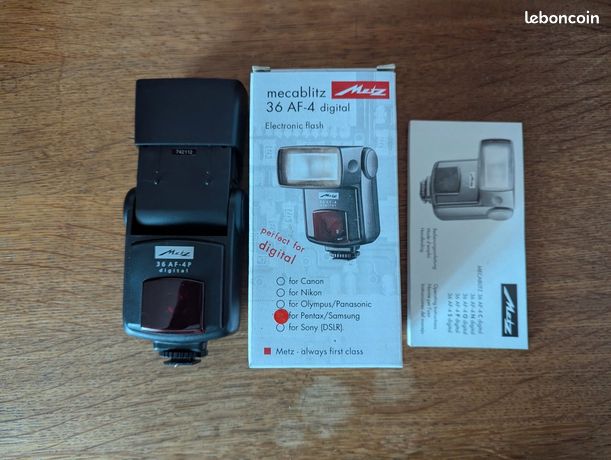 Flash Metz/Mecablitz 36 AF-4 pour Pentax