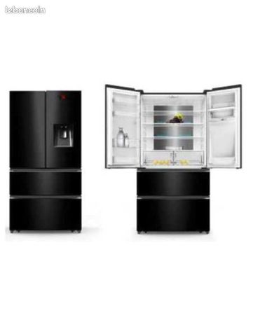 FRIGO AMÉRICAIN Noir DE ROSSO NEUF