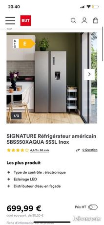 Frigo américain signature
