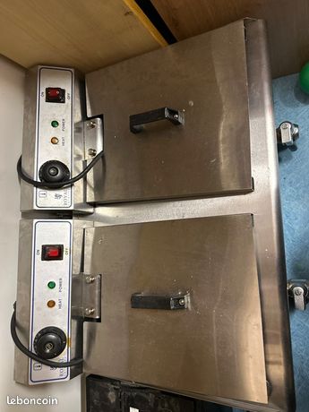 Friteuse électrique royale catering double