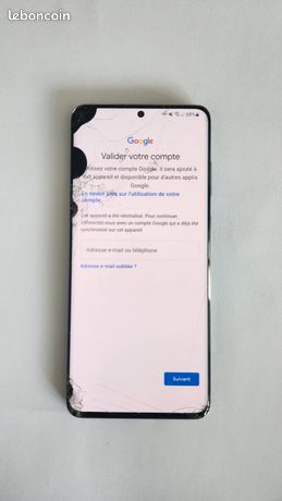 Galaxy S20+ écran cassé