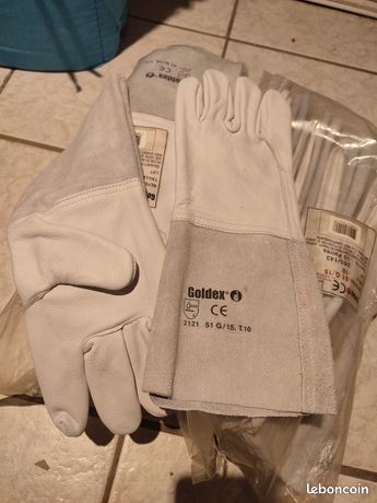Gants soudeure