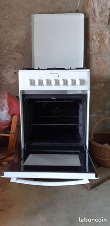 Gazinière mixte Brandt 3 feux gaz et feu électrique