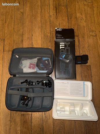 Go pro héro 11 avec boîte de rangement et protège objectifs