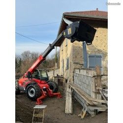 Godet malaxeur à béton pour MANITOU dispo de suite sur stock en 350 400 500 750 litres malaxé