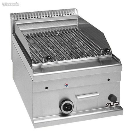 Grill Charcoal - grille pierre lavique à Gaz MBM