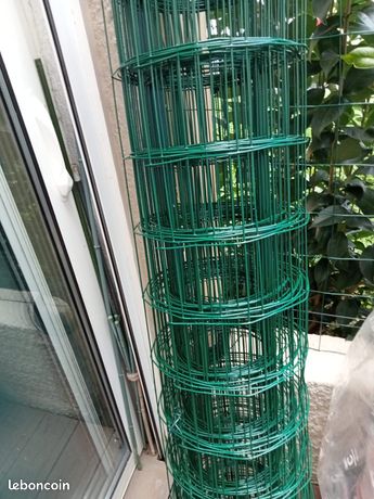 Grillage rouleau soudé - maille 100x100 mm Leroy Merlin