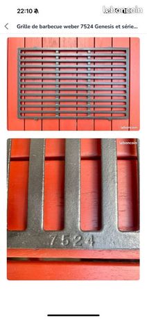Grille weber