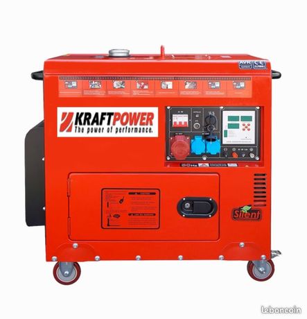 Groupe électrogène diesel 12 kva triphase silencieux