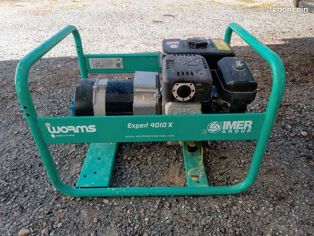 Groupe électrogène worms expert 4010X
