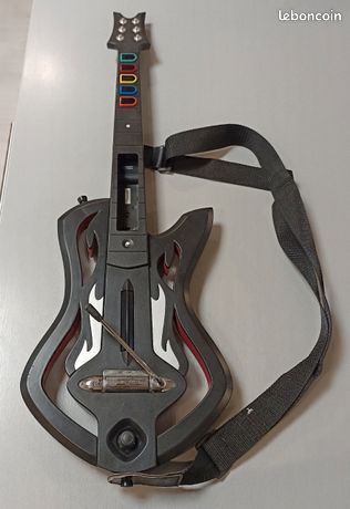Guitare Warriors Of Rock Wii Jeu Vidéo Guitar Hero Nintendo