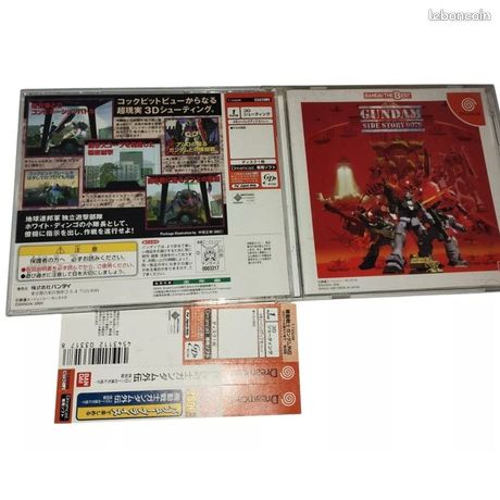 Gundam Side Story 0079: Rise from the Ashes Sega Dreamcast Jeux Import japonais The best