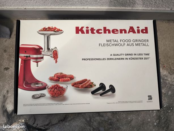 Hachoir métallique Kitchenaid NEUF
