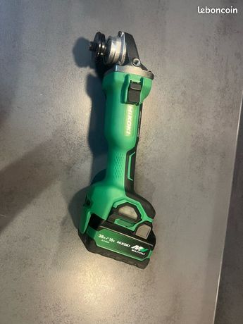 Hikoki G1813DA Meuleuse sans fil 18V ø125mm + batterie 36v-18v
