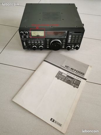 ICOM IC-R7000 HF / Vhf / Uhf Receiver-Scanner 25MHz-2000MHz