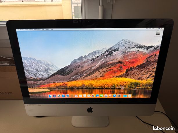 IMac 21,5 pouces - Intel Core i5 - 4 Go RAM - 500 Go - High Sierra - Très bon état