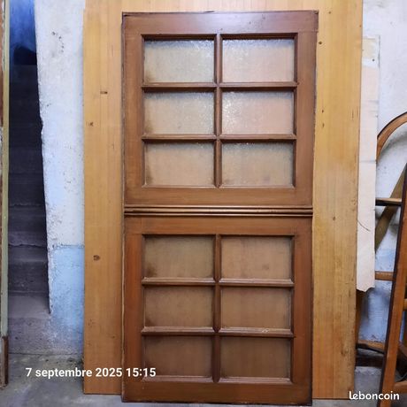 Imposte porte verre imprimé