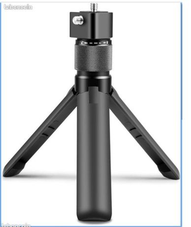 Insta 360 Bullet Time Handle Mini Trépied de Caméra avec Double 1/4 de Pouce pour Insta360 One X2 X3 X4 X5 pour Gopro Hero 12 11