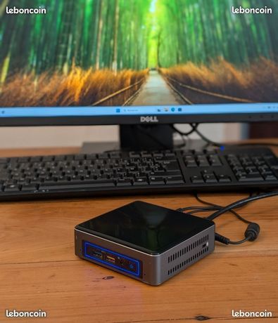 Intel NUC / i5-7260U 34 GHz PDT 15 w / 8 ou 16 Go RAM / 250 go SSD NVME